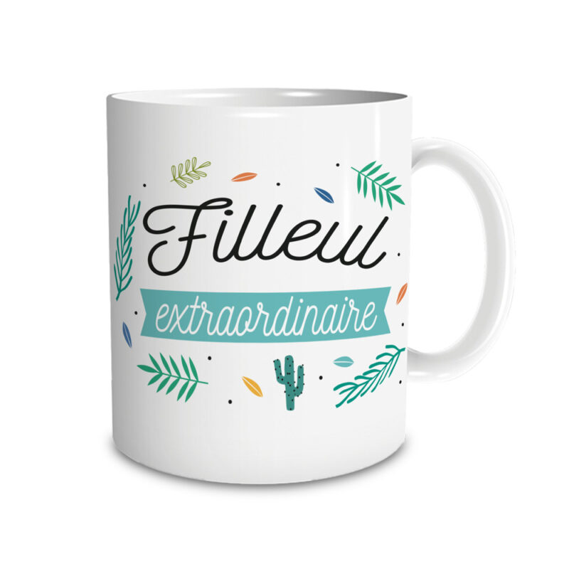 Mug Filleul Extraordinaire – Image 2