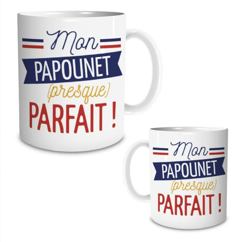 Mug Mon Papounet Presque Parfait – Image 2