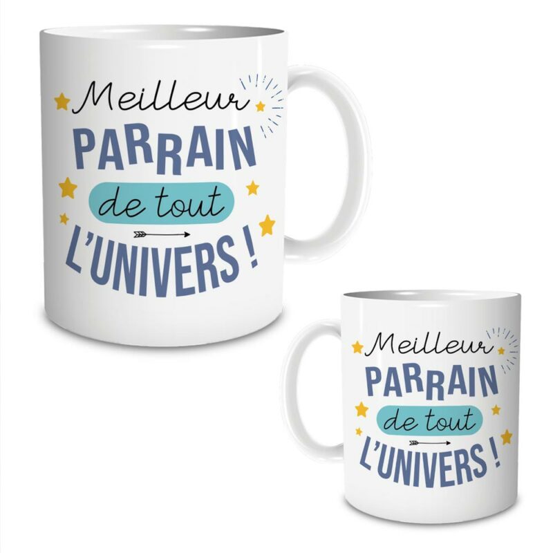 Mug Meilleur Parrain De Tout L'univers – Image 2