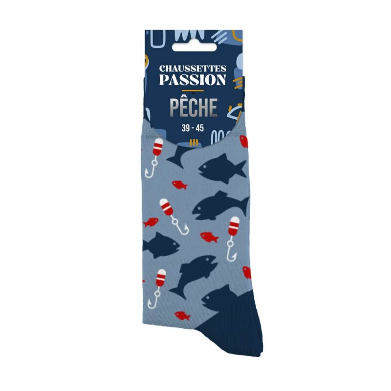 Chaussettes Passion Pêche