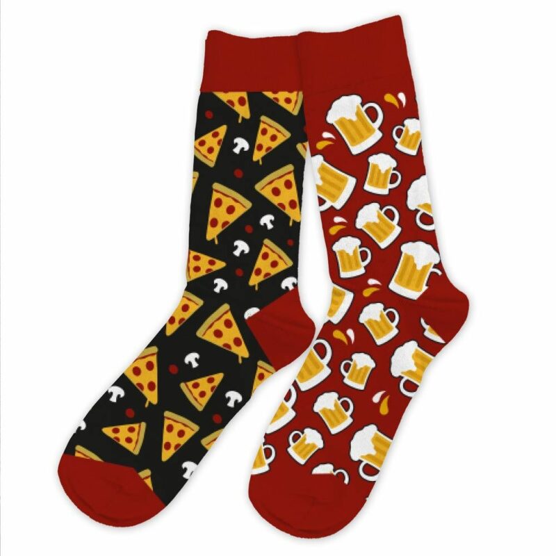 Chaussettes Pizza Bière – Image 2